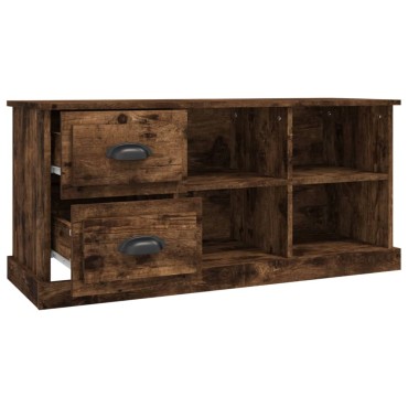 vidaXL Έπιπλο Τηλεόρασης Καπνιστή Δρυς 102x35,5x47,5cm Επεξ. Ξύλο