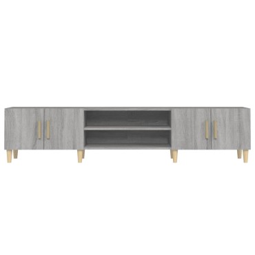 vidaXL Έπιπλο Τηλεόρασης Γκρι Sonoma 180x31,5x40cm από Επεξεργ. Ξύλο