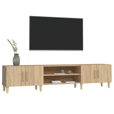 vidaXL Έπιπλο Τηλεόρασης Sonoma Δρυς 180x31,5x40cm Επεξ. Ξύλο