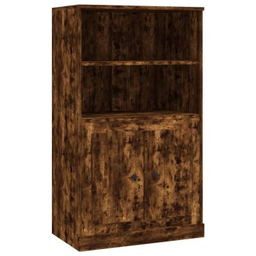 vidaXL Ντουλάπα Καπνιστή δρυς 60x35,5x103,5cm από Επεξεργασμένο Ξύλο 1 τεμ.