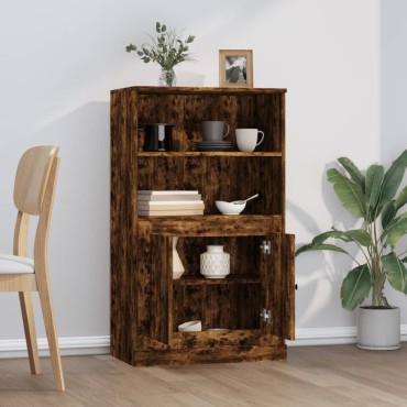 vidaXL Ντουλάπα Καπνιστή δρυς 60x35,5x103,5cm από Επεξεργασμένο Ξύλο 1 τεμ.