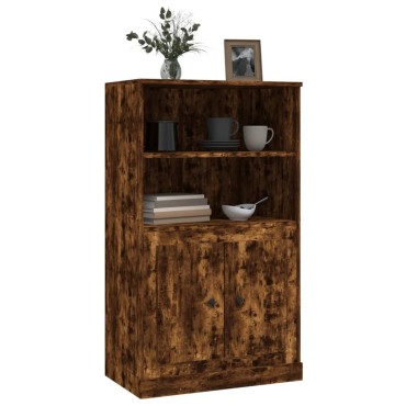 vidaXL Ντουλάπα Καπνιστή δρυς 60x35,5x103,5cm από Επεξεργασμένο Ξύλο 1 τεμ.
