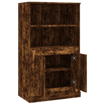 vidaXL Ντουλάπα Καπνιστή δρυς 60x35,5x103,5cm από Επεξεργασμένο Ξύλο 1 τεμ.