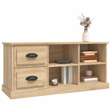 vidaXL Έπιπλο Τηλεόρασης Sonoma Δρυς 102x35,5x47,5cm Επεξ. Ξύλο