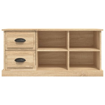 vidaXL Έπιπλο Τηλεόρασης Sonoma Δρυς 102x35,5x47,5cm Επεξ. Ξύλο
