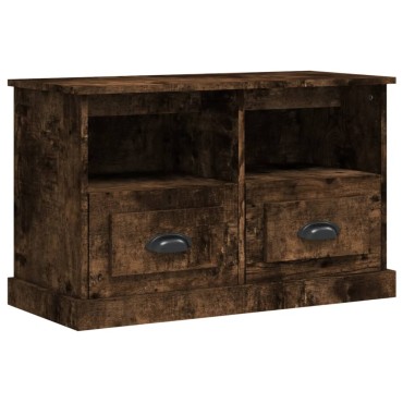 vidaXL Έπιπλο Τηλεόρασης Καπνιστή Δρυς 80x35x50cm Επεξ. Ξύλο