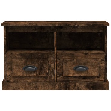vidaXL Έπιπλο Τηλεόρασης Καπνιστή Δρυς 80x35x50cm Επεξ. Ξύλο