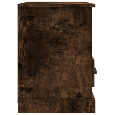 vidaXL Έπιπλο Τηλεόρασης Καπνιστή Δρυς 80x35x50cm Επεξ. Ξύλο