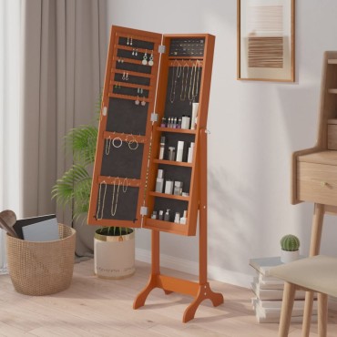 vidaXL Καθρέφτης Επιδαπέδιος 34 x 37 x 146 εκ.