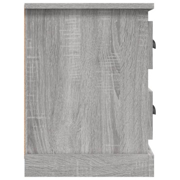 vidaXL Έπιπλο Τηλεόρασης Γκρι Sonoma 102x35,5x47,5cm Επεξεργ. Ξύλο