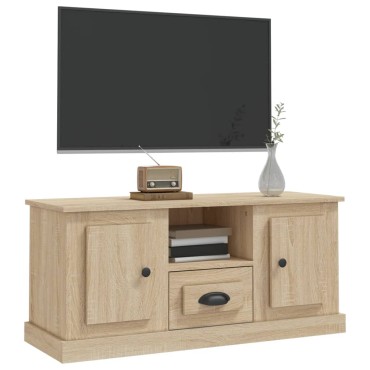 vidaXL Έπιπλο Τηλεόρασης Sonoma Δρυς 100x35,5x45cm Επεξ. Ξύλο