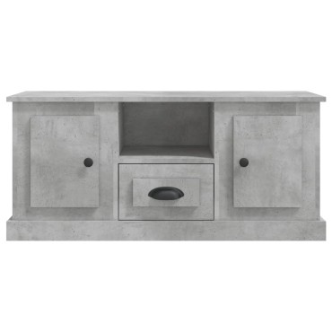 vidaXL Έπιπλο Τηλεόρασης Γκρι Σκυρ. 100x35,5x45cm Επεξ. Ξύλο