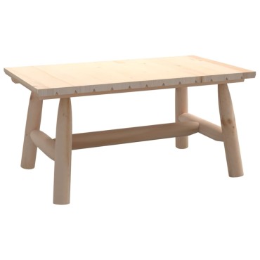 vidaXL Τραπεζάκι Σαλονιού 90x50x41cm από Μασίφ Ξύλο Ερυθρελάτης
