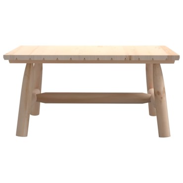 vidaXL Τραπεζάκι Σαλονιού 90x50x41cm από Μασίφ Ξύλο Ερυθρελάτης