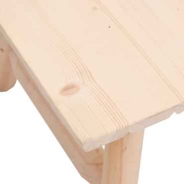 vidaXL Τραπεζάκι Σαλονιού 90x50x41cm από Μασίφ Ξύλο Ερυθρελάτης