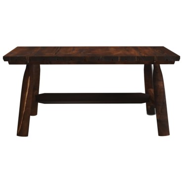 vidaXL Τραπεζάκι Σαλονιού 90x50x41cm από Μασίφ Ξύλο Ερυθρελάτης