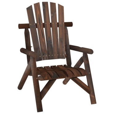 vidaXL Καρέκλα Κήπου 68x86x103cm από Μασίφ Ξύλο Ερυθρελάτης