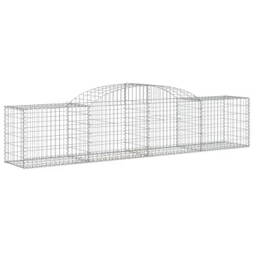vidaXL Συρματοκιβώτια Τοξωτά 20 τεμ. 300x50x60/80 εκ. Γαλβαν. Ατσάλι