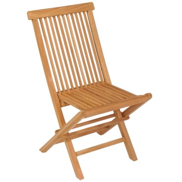 vidaXL Σετ Τραπεζαρίας Κήπου 5 τεμ. από Μασίφ Ξύλο Teak 85x76cm