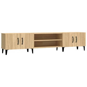 vidaXL Έπιπλο Τηλεόρασης Sonoma Δρυς 180x31,5x40cm από Τεχνητό Ξύλο