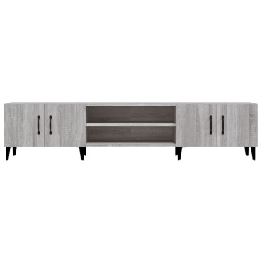 vidaXL Έπιπλο Τηλεόρασης Γκρι Sonoma 180x31,5x40cm από Επεξεργ. Ξύλο