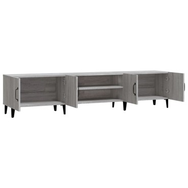 vidaXL Έπιπλο Τηλεόρασης Γκρι Sonoma 180x31,5x40cm από Επεξεργ. Ξύλο