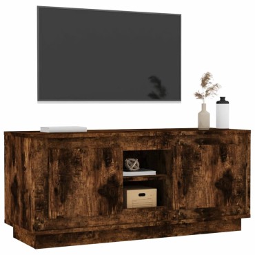 vidaXL Έπιπλο Τηλεόρασης Καπνιστή Δρυς 102x35x45cm Επεξ. Ξύλο