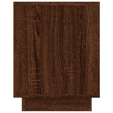 vidaXL Έπιπλο Τηλεόρασης Καφέ Δρυς 102x35x45cm από Επεξεργ. Ξύλο
