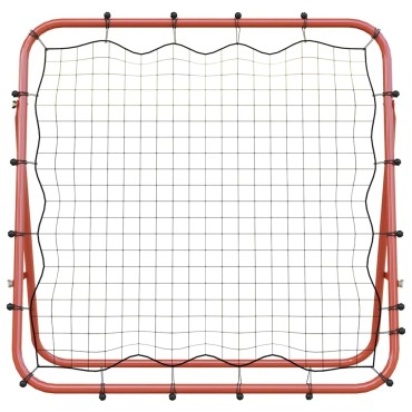 vidaXL Δίχτυ Επαναφοράς Μπαλών Ρυθμιζόμενο 96x80x96 εκ. Ατσάλι και PE