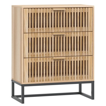 vidaXL Συρταριέρα 60x30x75cm από Επεξεργασμένο Ξύλο 1 τεμ.