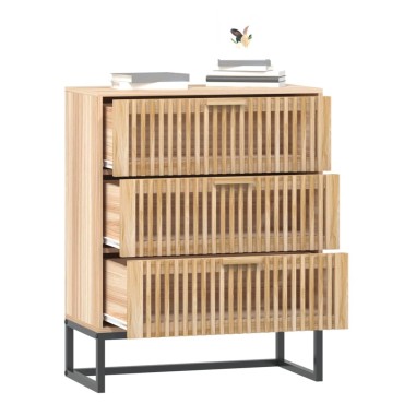 vidaXL Συρταριέρα 60x30x75cm από Επεξεργασμένο Ξύλο 1 τεμ.