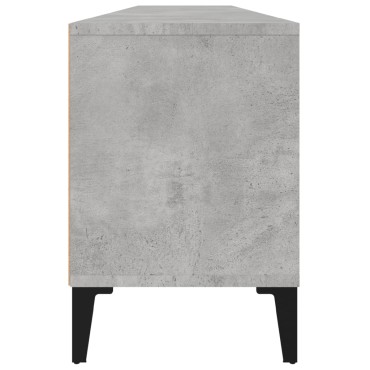 vidaXL Έπιπλο Τηλεόρασης Γκρι Σκυρ. 150x30x44,5cm Επεξ. Ξύλο