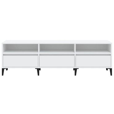 vidaXL Έπιπλο Τηλεόρασης Λευκό 150x30x44,5cm Επεξεργασμένο Ξύλο