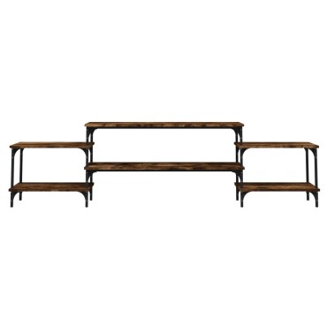 vidaXL Έπιπλο Τηλεόρασης Καπνιστή Δρυς 197x35x52cm Επεξ. Ξύλο