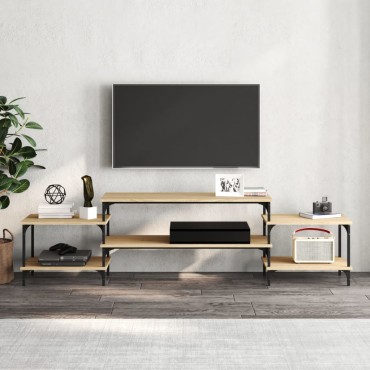 vidaXL Έπιπλο Τηλεόρασης Sonoma Δρυς 197x35x52cm Επεξεργ. Ξύλο