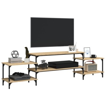 vidaXL Έπιπλο Τηλεόρασης Sonoma Δρυς 197x35x52cm Επεξεργ. Ξύλο