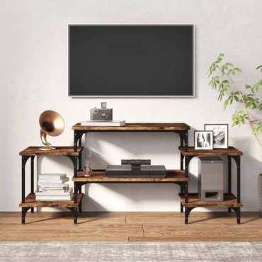 vidaXL Έπιπλο Τηλεόρασης Καπνιστή Δρυς 117x35x52cm Επεξ. Ξύλο