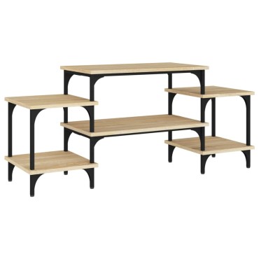 vidaXL Έπιπλο Τηλεόρασης Sonoma Δρυς 117x35x52cm Επεξεργ. Ξύλο