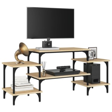 vidaXL Έπιπλο Τηλεόρασης Sonoma Δρυς 117x35x52cm Επεξεργ. Ξύλο
