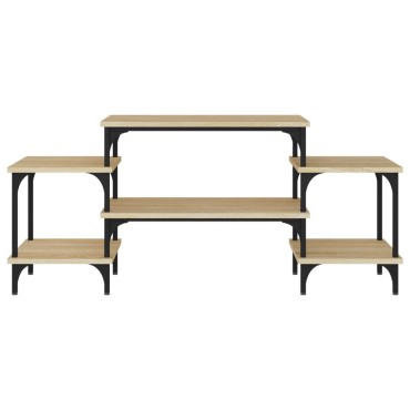 vidaXL Έπιπλο Τηλεόρασης Sonoma Δρυς 117x35x52cm Επεξεργ. Ξύλο