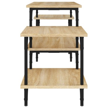vidaXL Έπιπλο Τηλεόρασης Sonoma Δρυς 117x35x52cm Επεξεργ. Ξύλο
