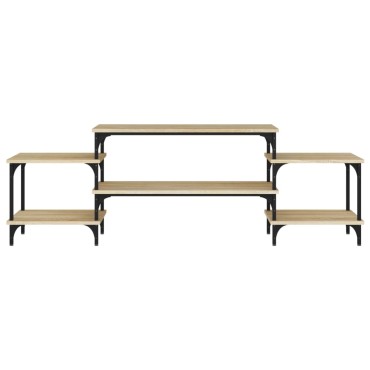 vidaXL Έπιπλο Τηλεόρασης Sonoma Δρυς 157x35x52cm Επεξ. Ξύλο