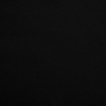 vidaXL Καρότσι Σκύλου Πτυσσόμενο Μαύρο 100 x 49 x 96 εκ. Λινό Ύφασμα