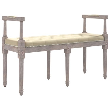 vidaXL Πάγκος 110x40x70cm Λινός 1 τεμ.