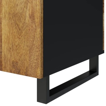 vidaXL Τραπεζάκι Σαλονιού 100x54x40cm Μασίφ Ξύλο Μάνγκο & Επεξ. Ξύλο 1 τεμ.