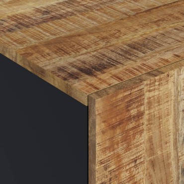vidaXL Τραπεζάκι Σαλονιού 100x54x40cm Μασίφ Ξύλο Μάνγκο & Επεξ. Ξύλο 1 τεμ.