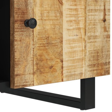 vidaXL Τραπεζάκι Σαλονιού 100x54x40cm Μασίφ Ξύλο Μάνγκο & Επεξ. Ξύλο 1 τεμ.