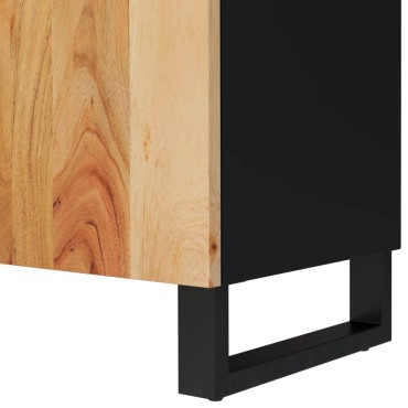 vidaXL Έπιπλο Τηλεόρασης 105x33,5x46cm Μασίφ Ξύλο Ακακίας & Επ. Ξύλο
