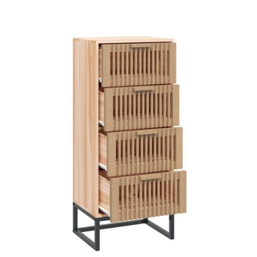 vidaXL Συρταριέρα 40x30x95cm από Επεξεργασμένο Ξύλο 1 τεμ.