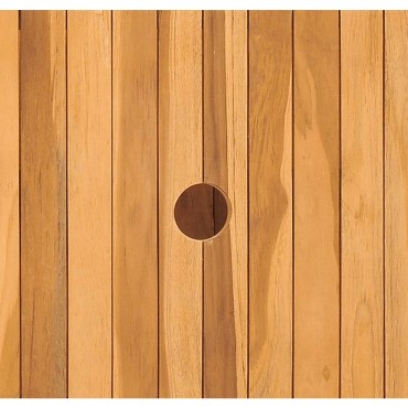 vidaXL Έπιπλο Μπάνιου με 2 Ράφια 74x45x75cm από Μασίφ Ξύλο 1 τεμ.